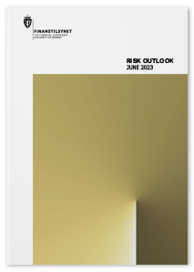 Finanstilsynet Frontpage of the report Risk Outlook - June 2023
